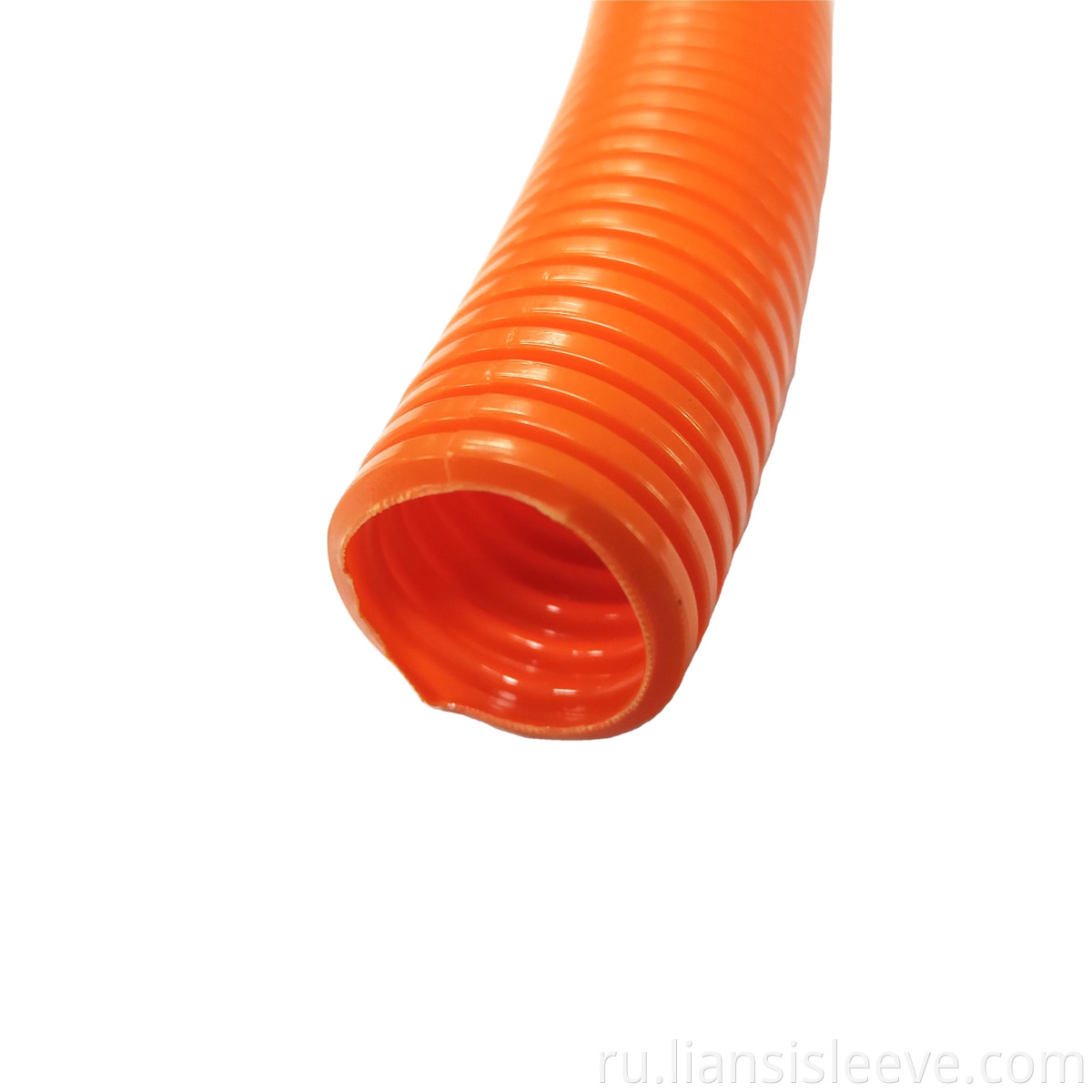 Orange Factory Price Flame Resistant Good Toughness High Performance Pe Pp Pa Corrugated Pipe Tube1